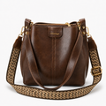 Obdulia | Bolso Saco Vintage con Asa Trenzada