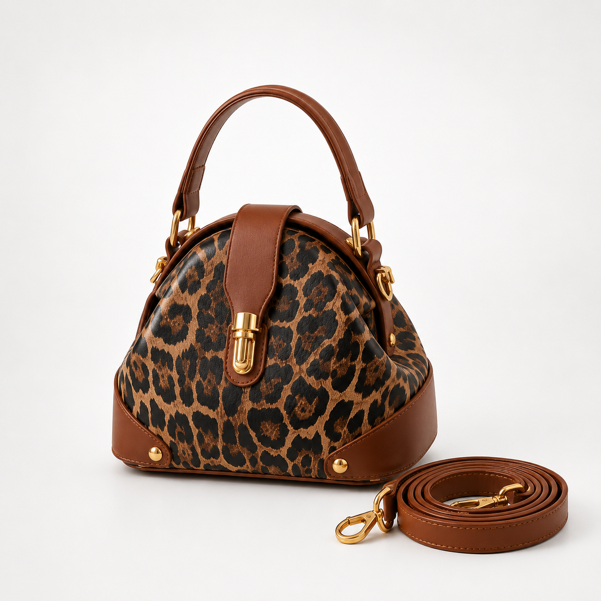 Damiana | Bolso de Mano Bicolor