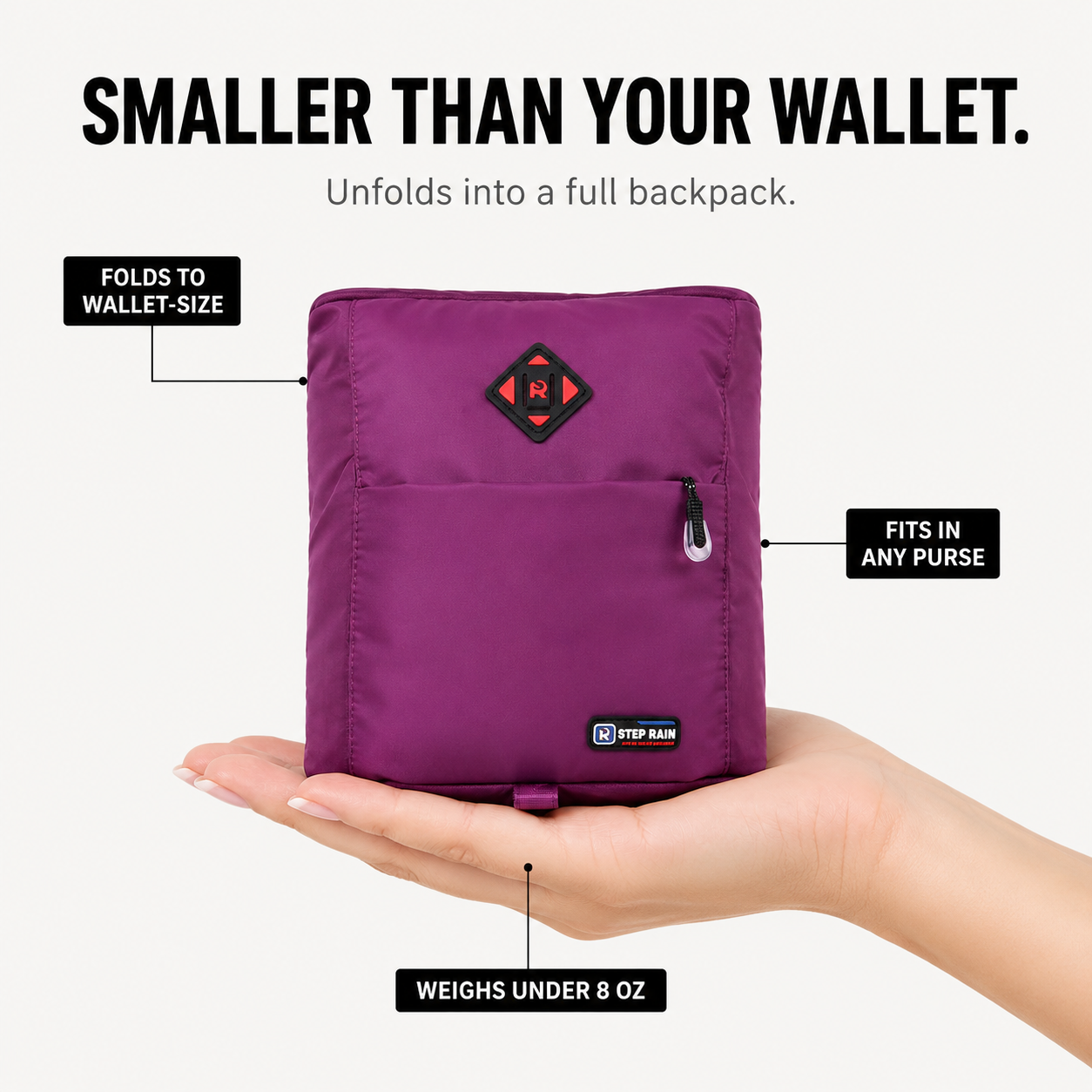 Beatriz | Mochila Plegable Compacta