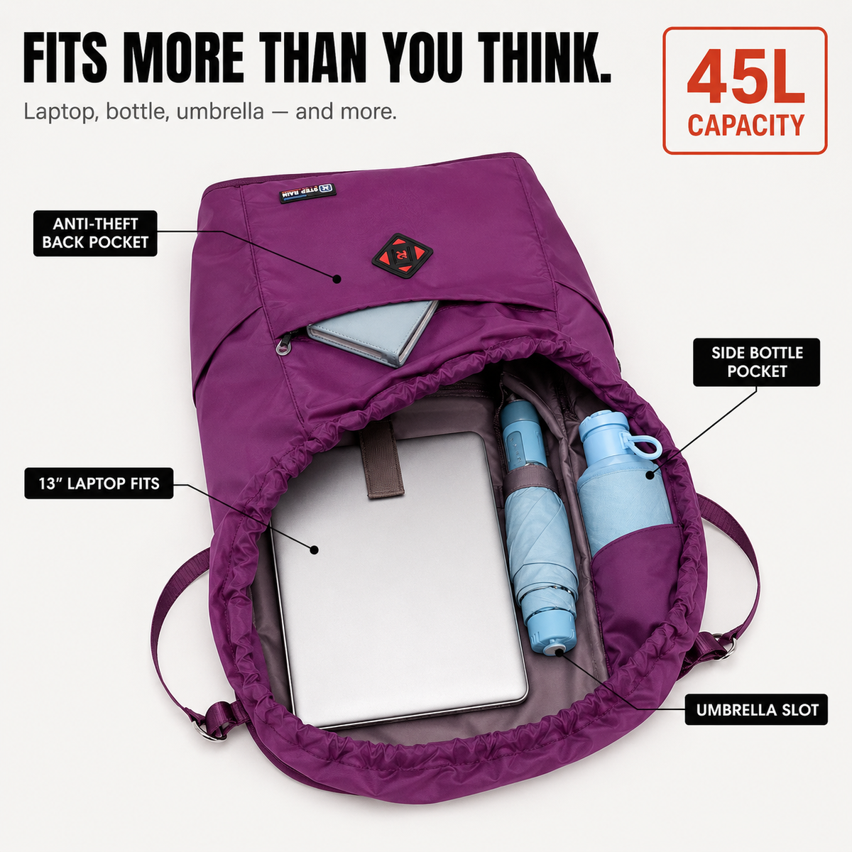 Beatriz | Mochila Plegable Compacta