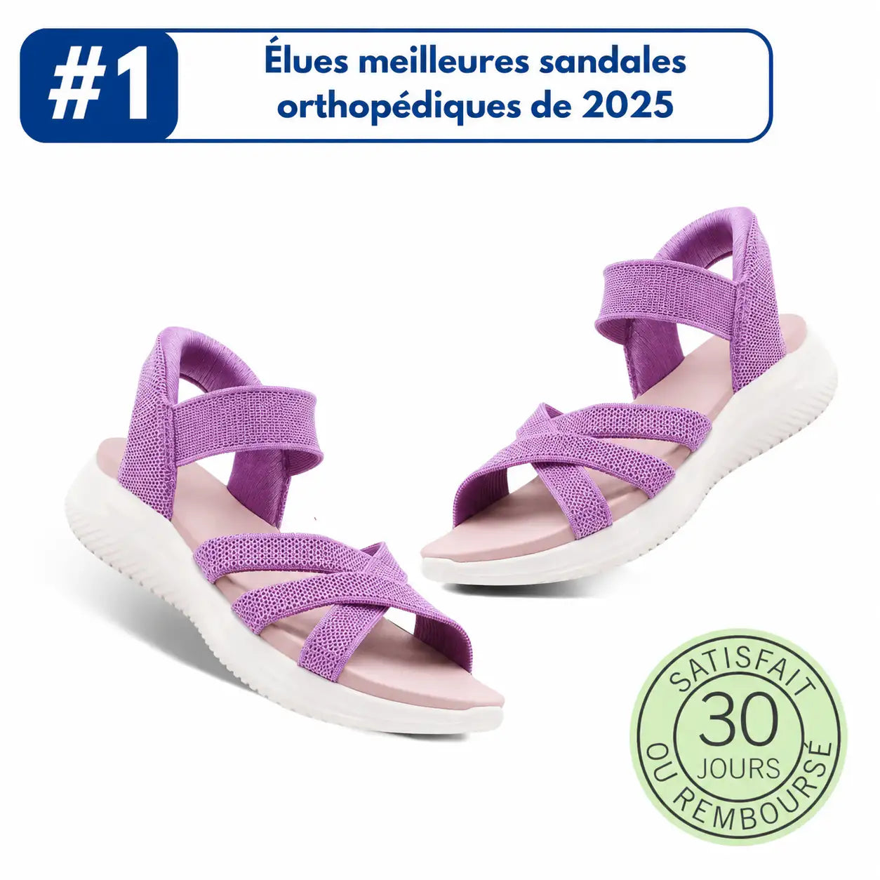 ErgoLina™ | Sandalias Ortopédicas de Confort