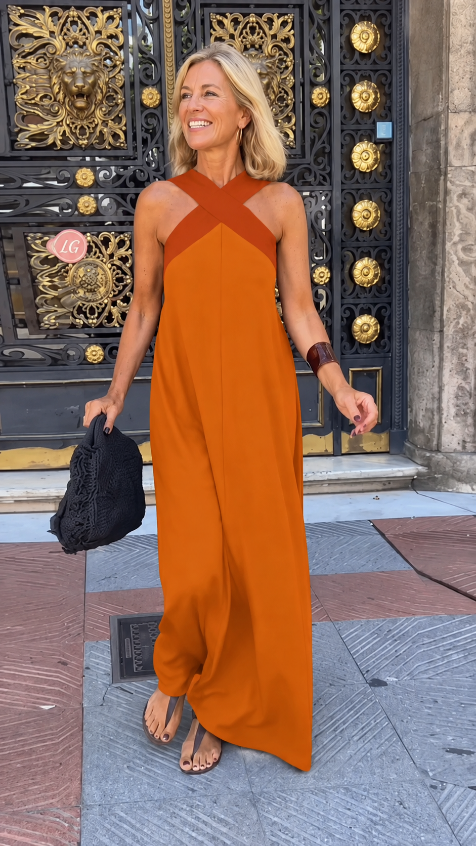 Delphine | Vestido con Corte Cruzado