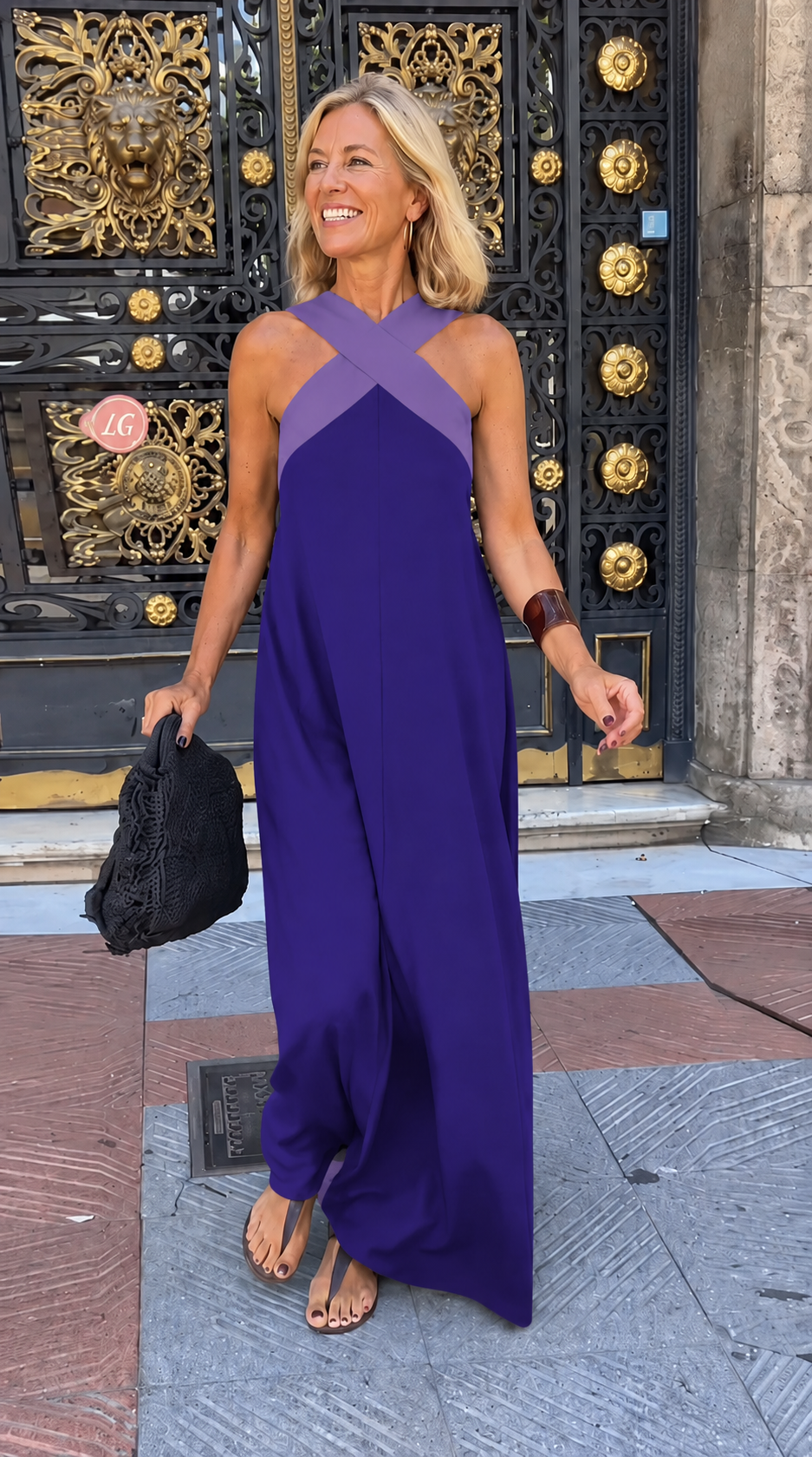 Delphine | Vestido con Corte Cruzado