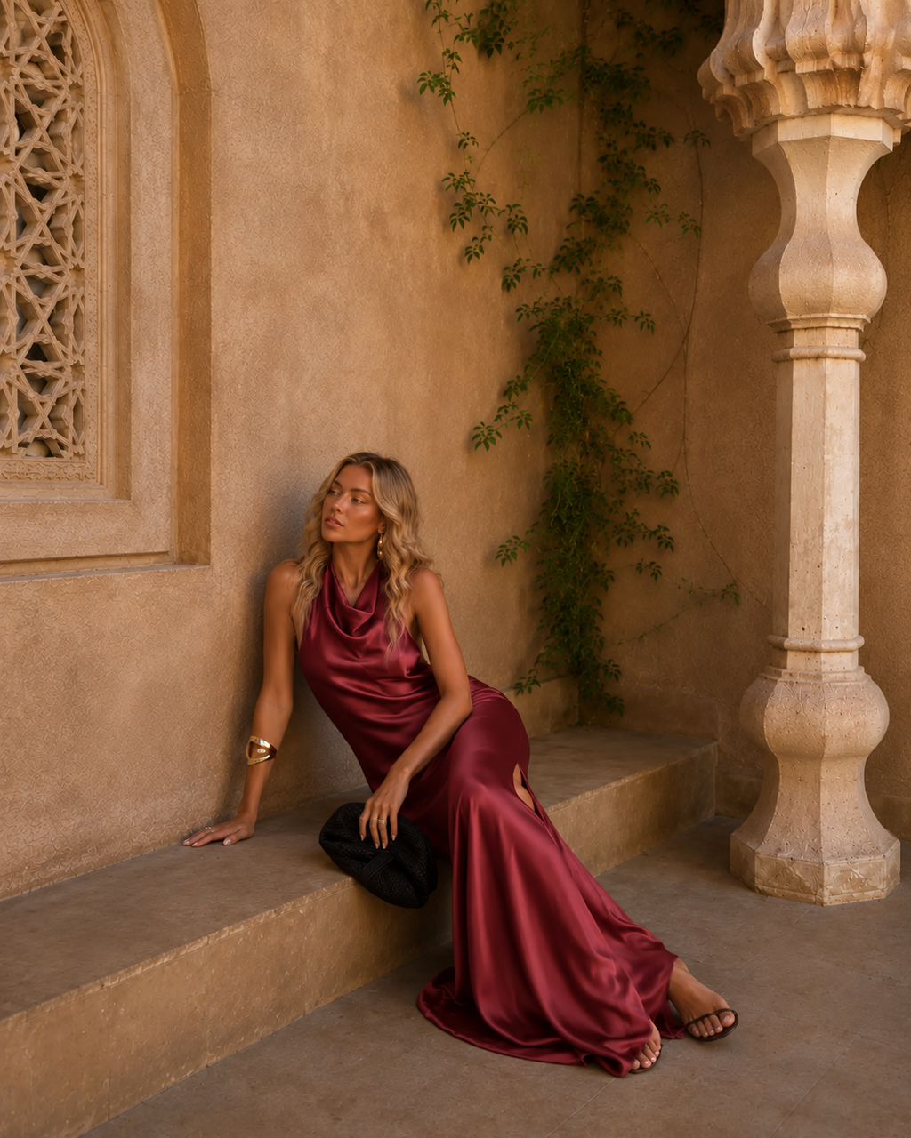 Yaiza | Vestido Riad en Rojo