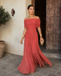 Vega | Vestido Toledo Terracota Claro