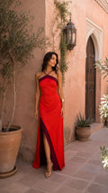 Tea | Vestido Oasis Rojo