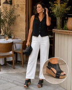 Raisa | Melissa ™ —sandalias Cuña Cómodas y Elegantes