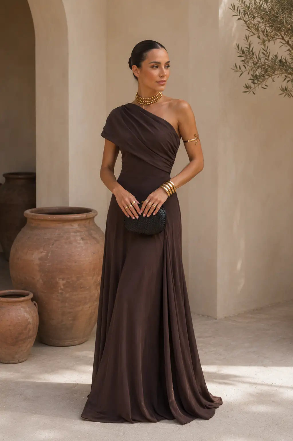 Suri | Vestido Toledo Color Marrón