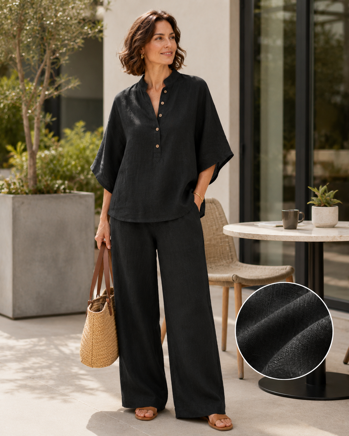 Salome™ Conjunto algodón suave y fresco