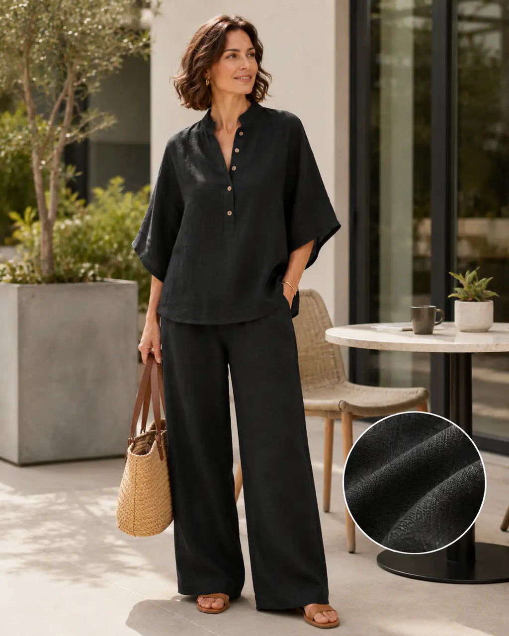 Romina | Salome™ Conjunto Algodón Suave y Fresco
