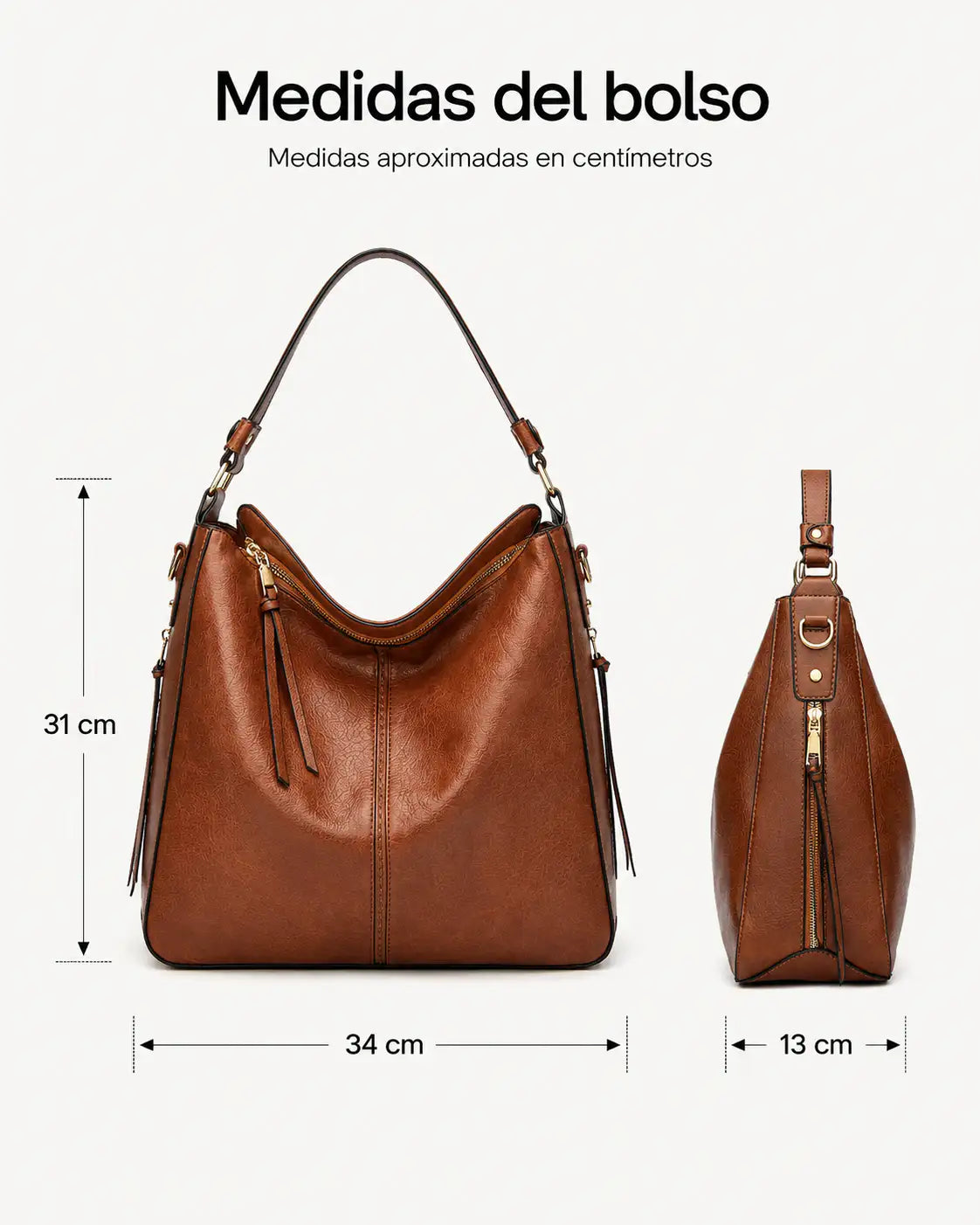 Marga | Emma Bolso Hobo + Cartera de Regalo