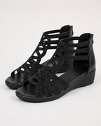 Jeanette™ Sandalias elegantes con brillo