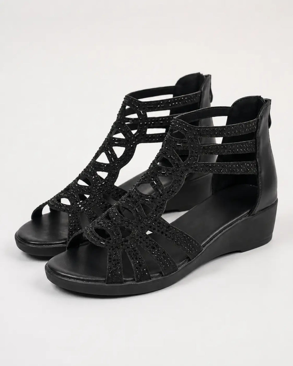 Sena | Jeanette™ Sandalias Elegantes con Brillo