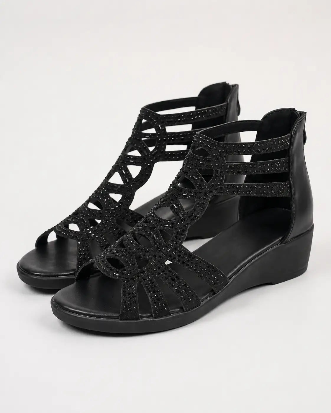 Sena | Jeanette™ Sandalias Elegantes con Brillo
