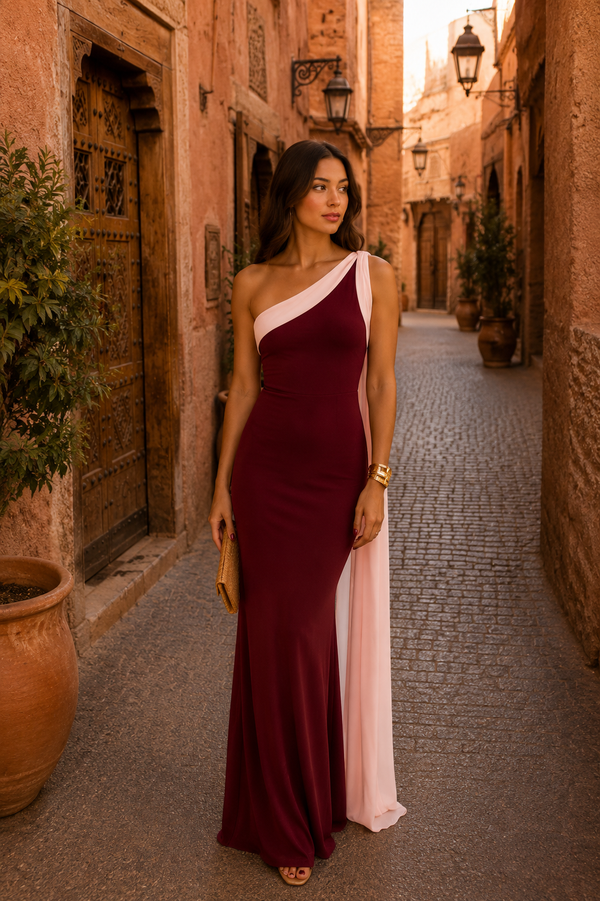Vestido Vivian Burdeos