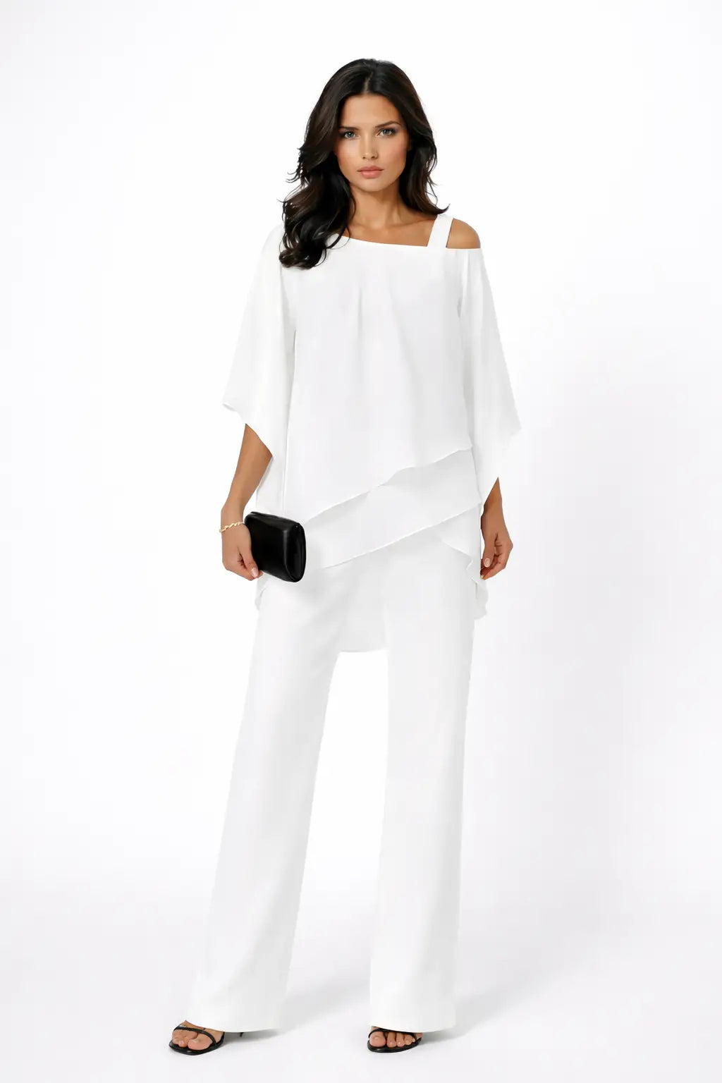 Lucía | Conjunto Elegante de Blusa y Pantalón