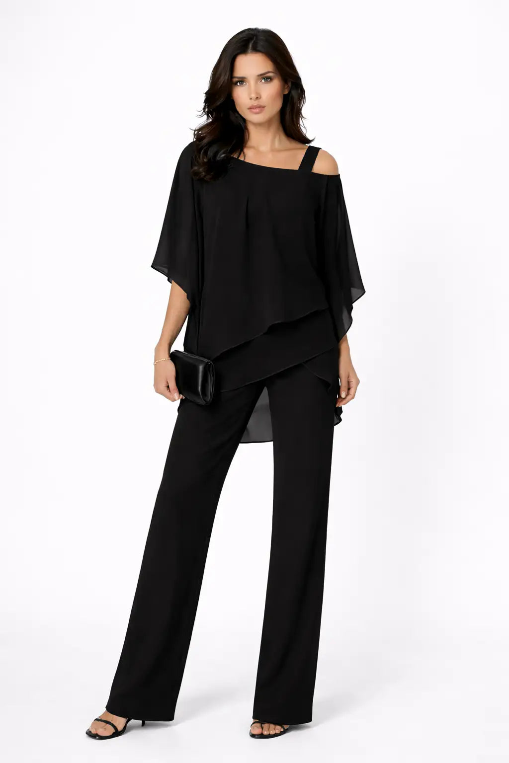 Lucía | Conjunto Elegante de Blusa y Pantalón