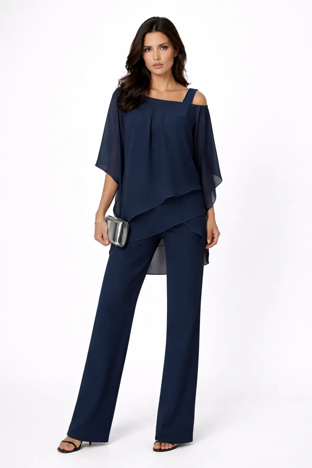 Lucía | Conjunto Elegante de Blusa y Pantalón