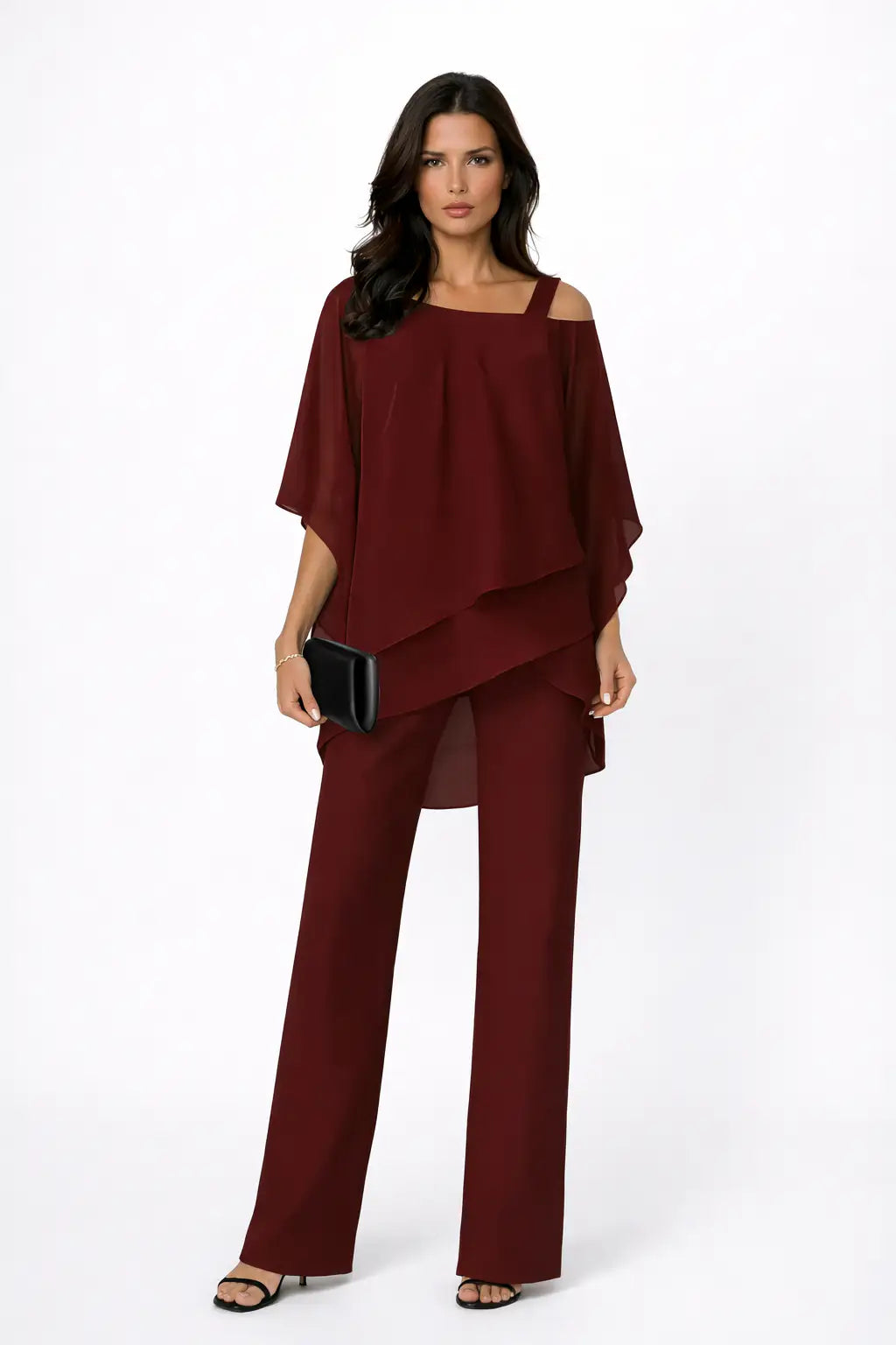 Lucía | Conjunto Elegante de Blusa y Pantalón