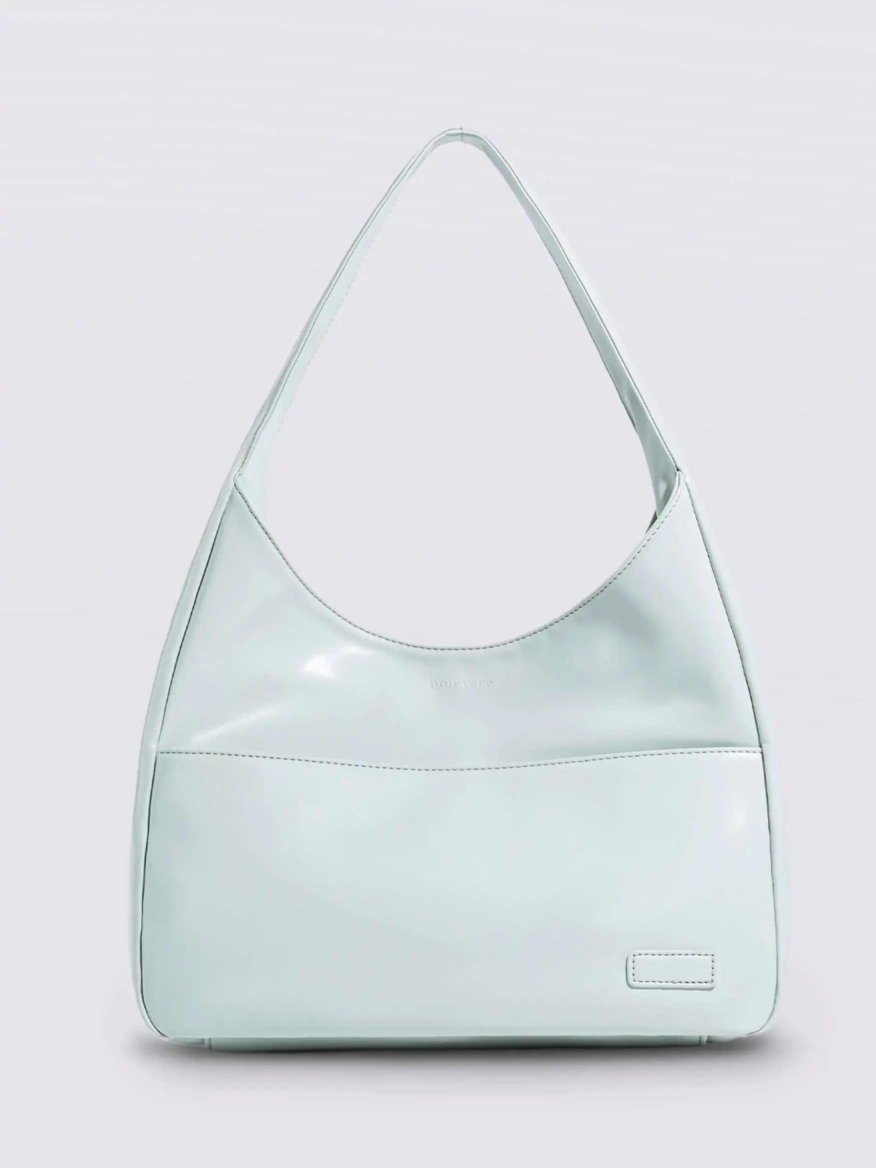 Noir Essence | Bolso Estructurado Negro Satinado