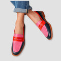 Lara | Mocasines Ligeros con Estampado de Color
