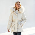 Virginia | Parka con Capucha de Pelo Sintético
