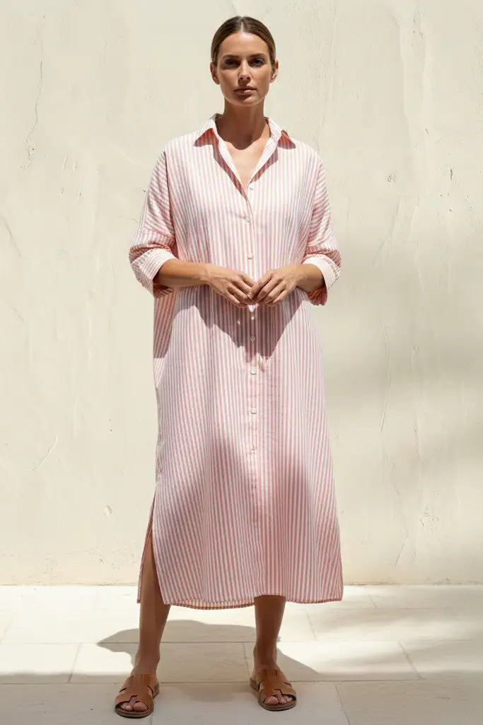 NIYARA | Vestido a rayas de temporada