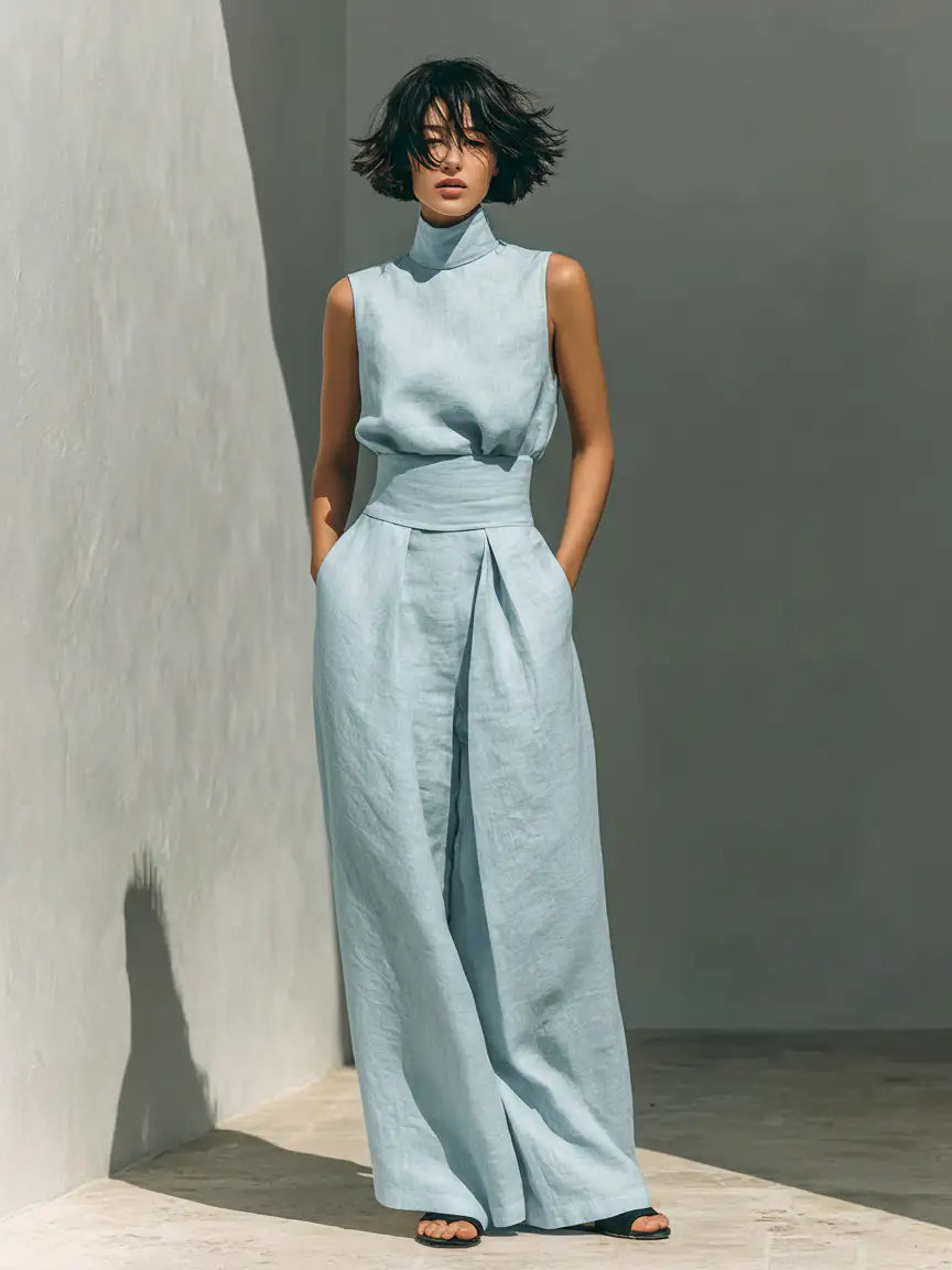 María™ | Conjunto Minimalista de Lino