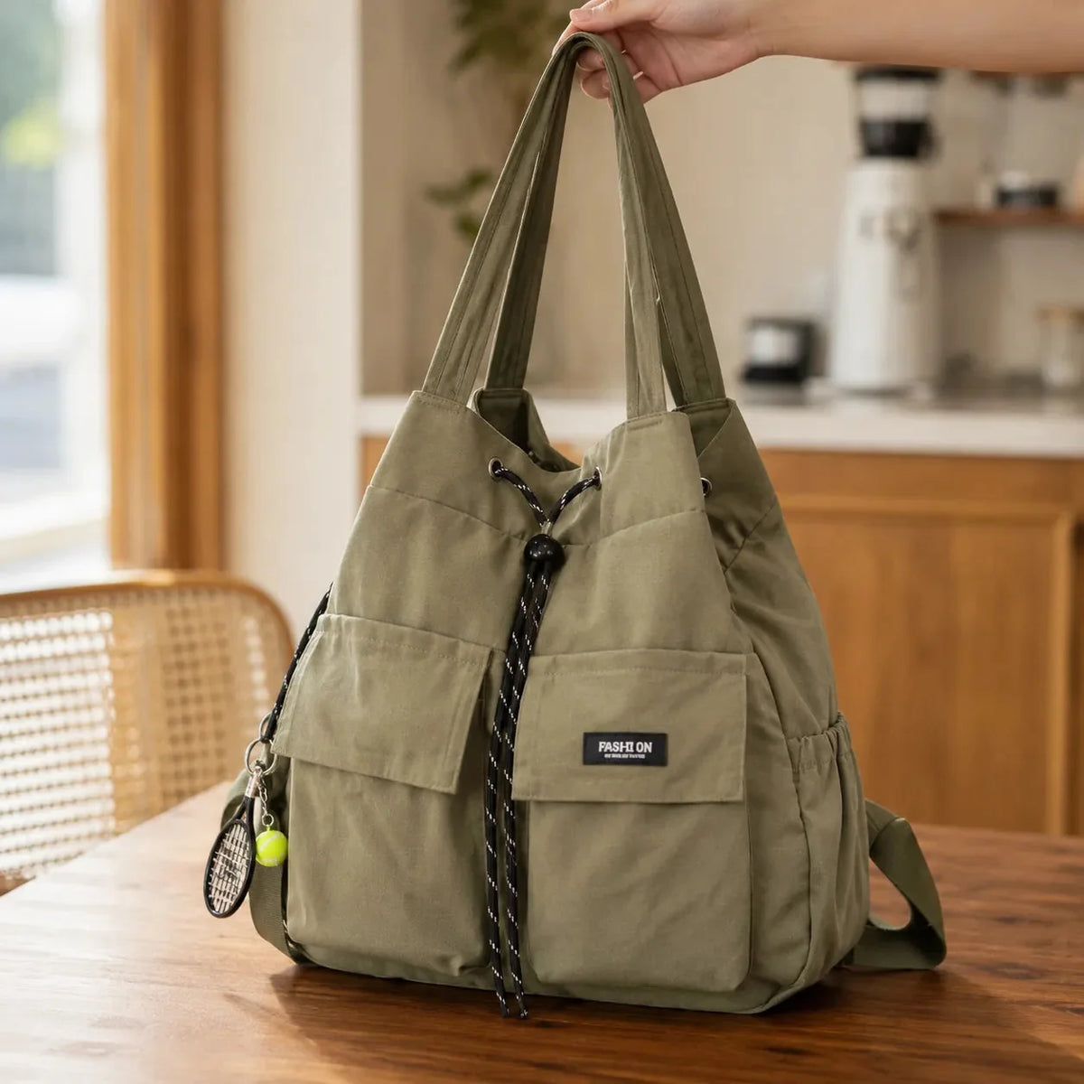 Esther | Mochila Tote Convertible de Lona