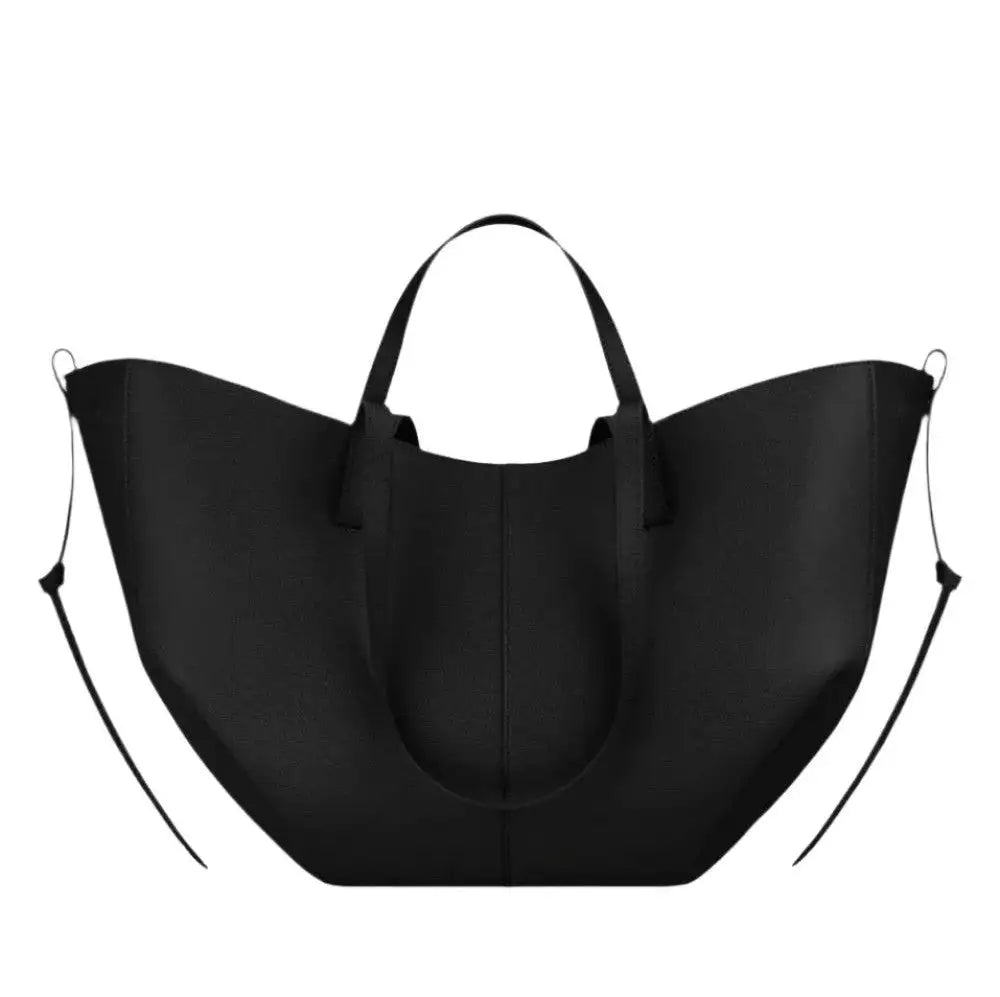Riosa | Bolso Shopper Amplio con Cordones Laterales