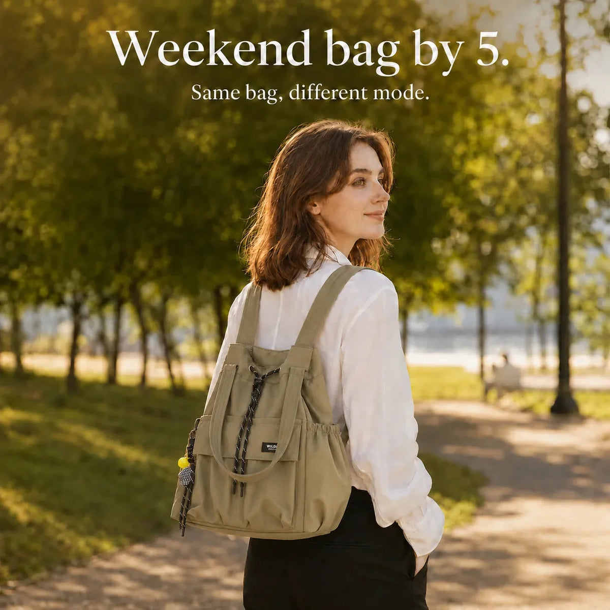 Esther | Mochila Tote Convertible de Lona