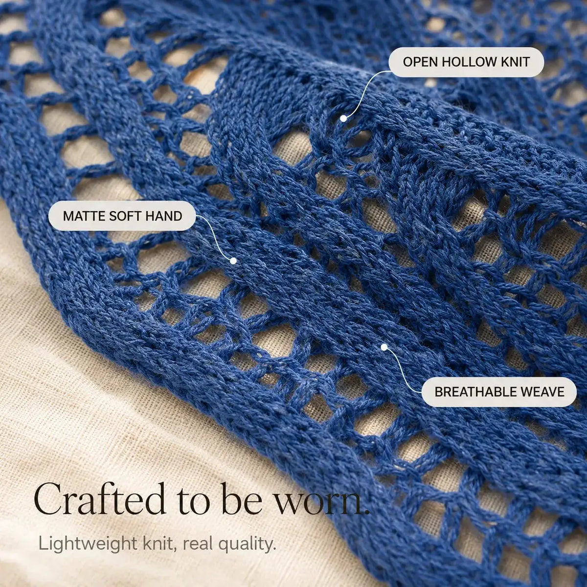Encarnación | Kimono de Crochet con Borlas