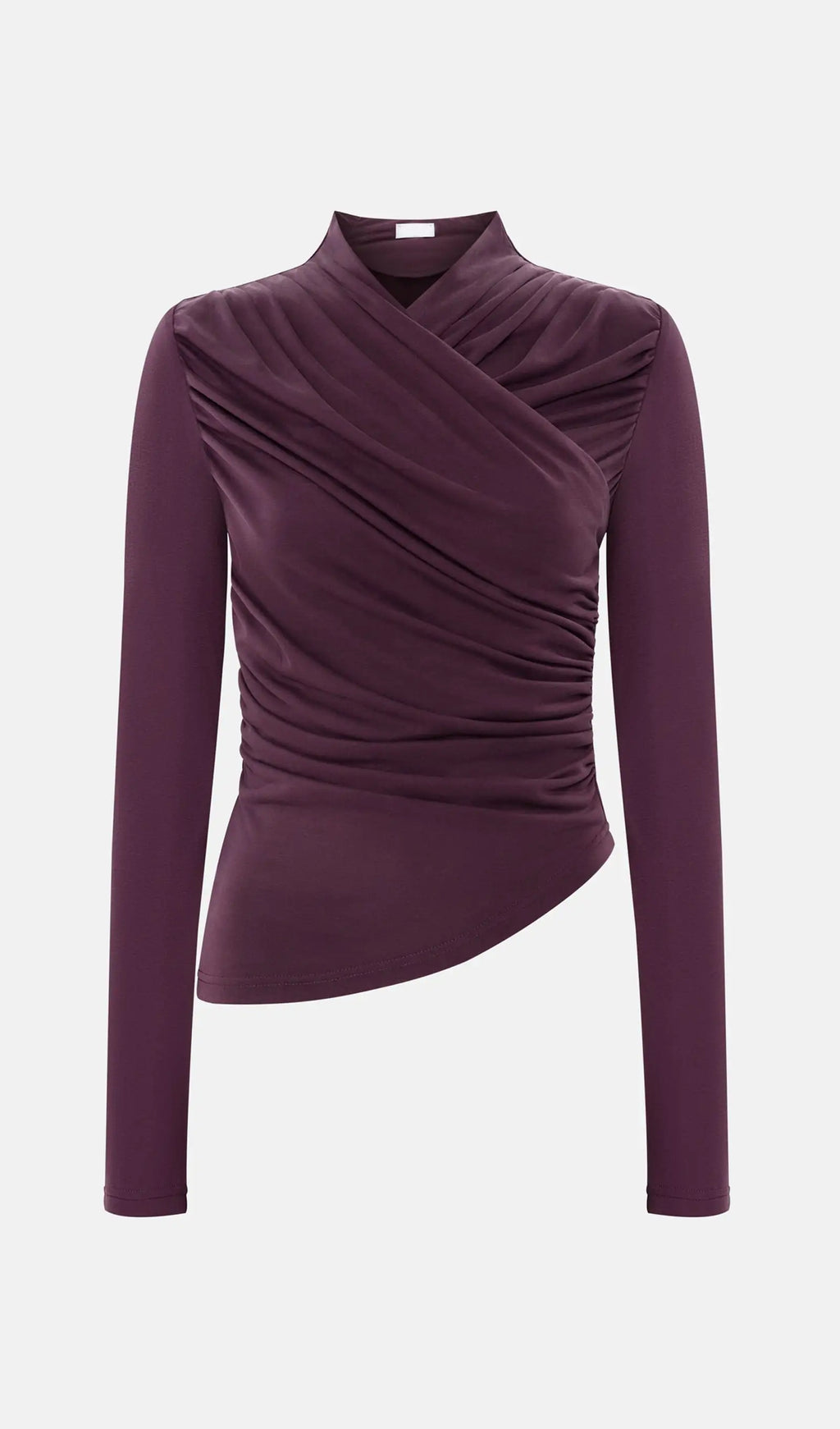 Izar | Blusa de Punto Ajustada con Pliegues