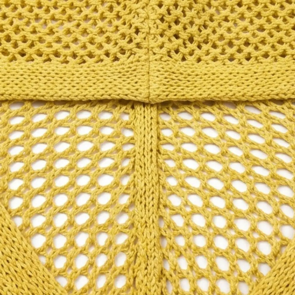 Alicia | Sudadera de Punto Calado con Capucha