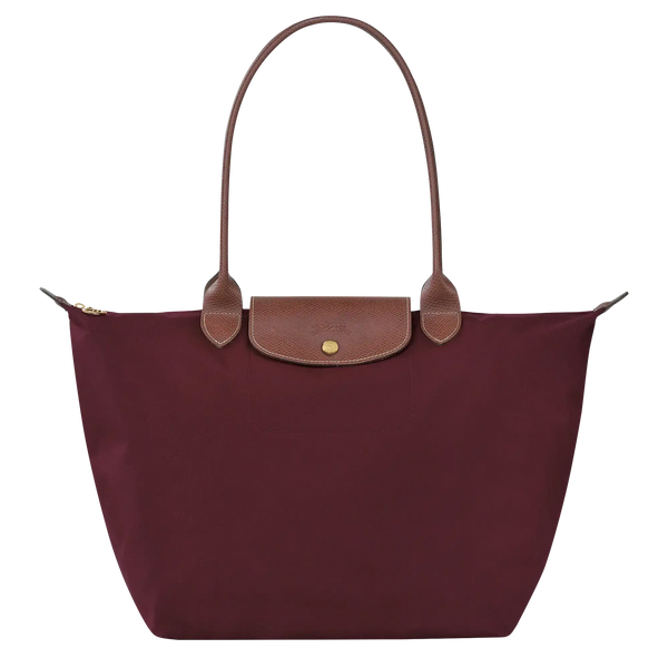 Parisien | Bolso Tote Plegable Borgoña con Asa