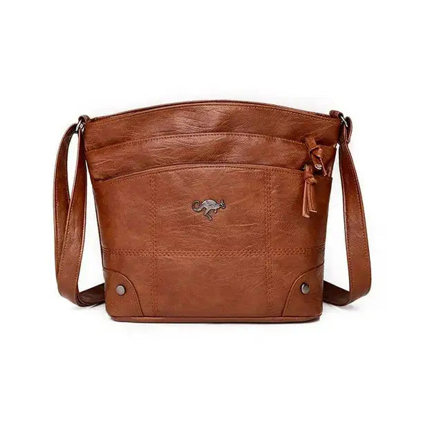 Silvia | Bolso Cruzado con Emblema