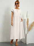 Gabrielle™ — Vestido midi fluido para una elegancia atemporal