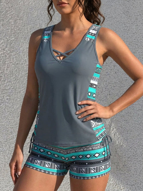 Aurora - Tankini Fluido Estilizador