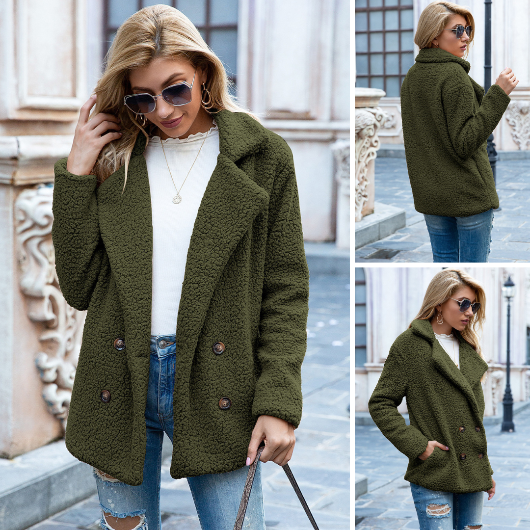 Nerea | Chaqueta Borreguito Crema