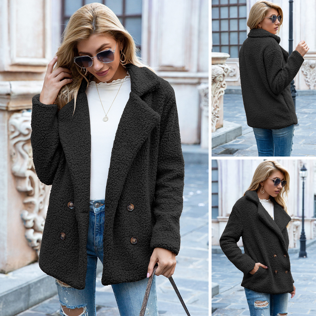 Nerea | Chaqueta Borreguito Crema