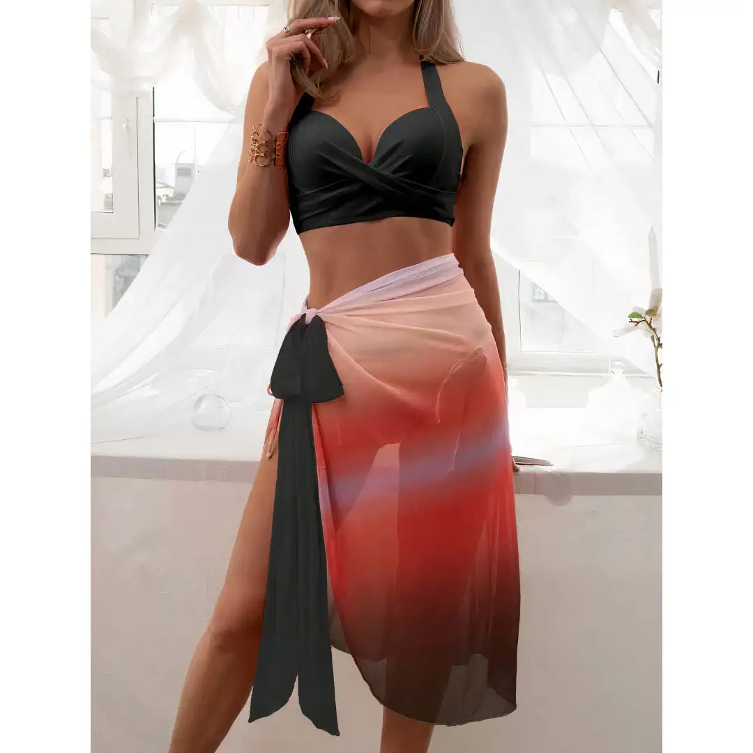 Beach Passion | Bikini con Pareo a Juego
