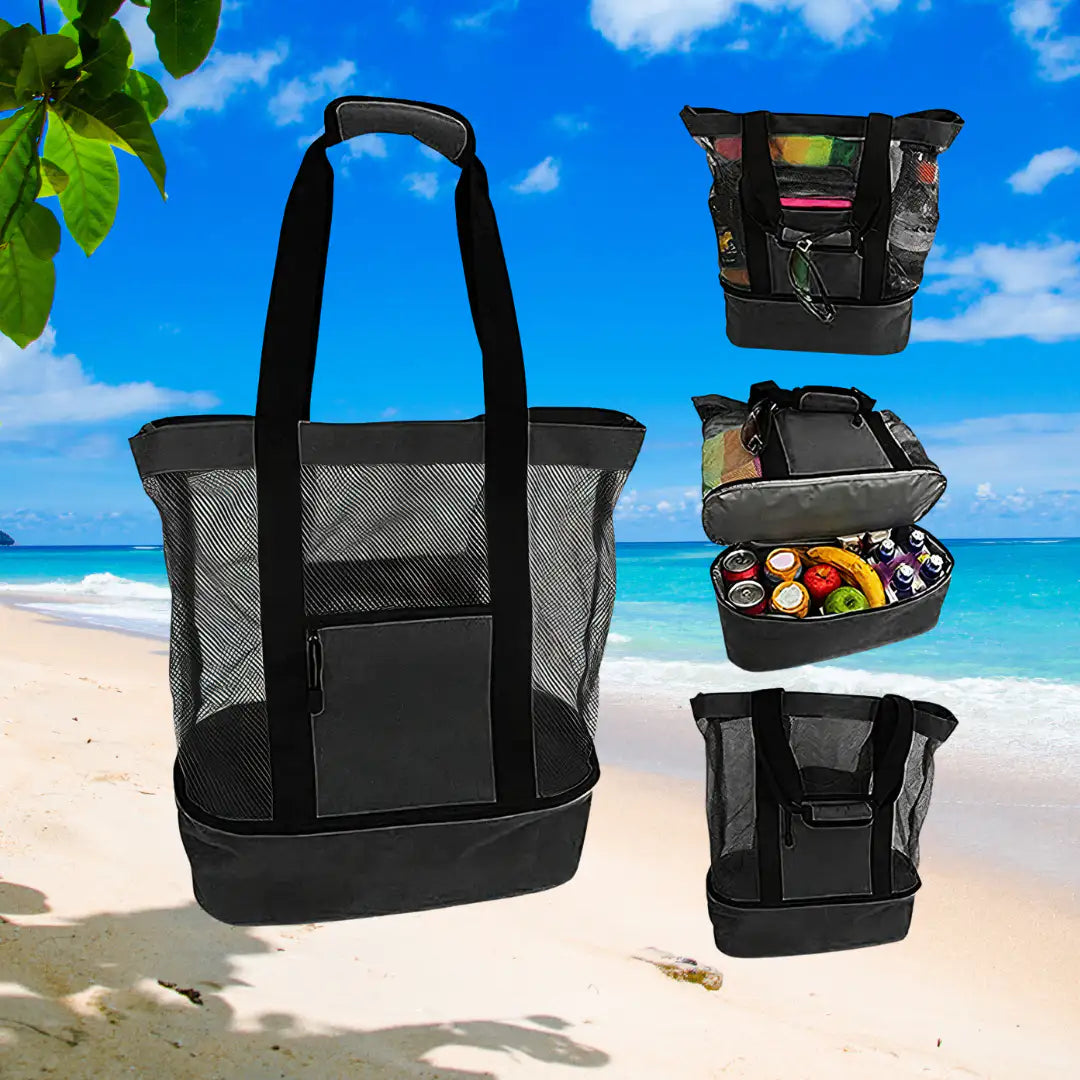 Beach Cooler | Bolsa de Playa con Compartimento Térmico