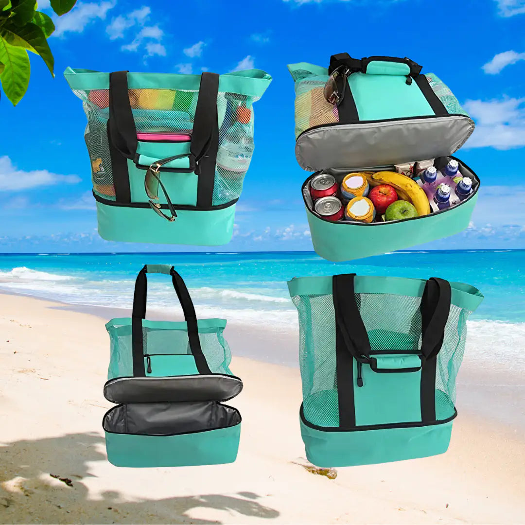 Beach Cooler | Bolsa de Playa con Compartimento Térmico