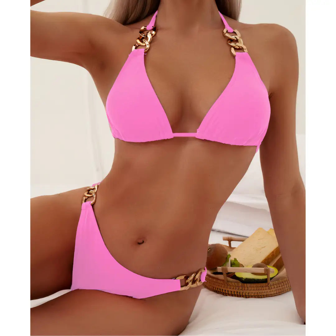 Golden Glamour | Bikini de Mujer