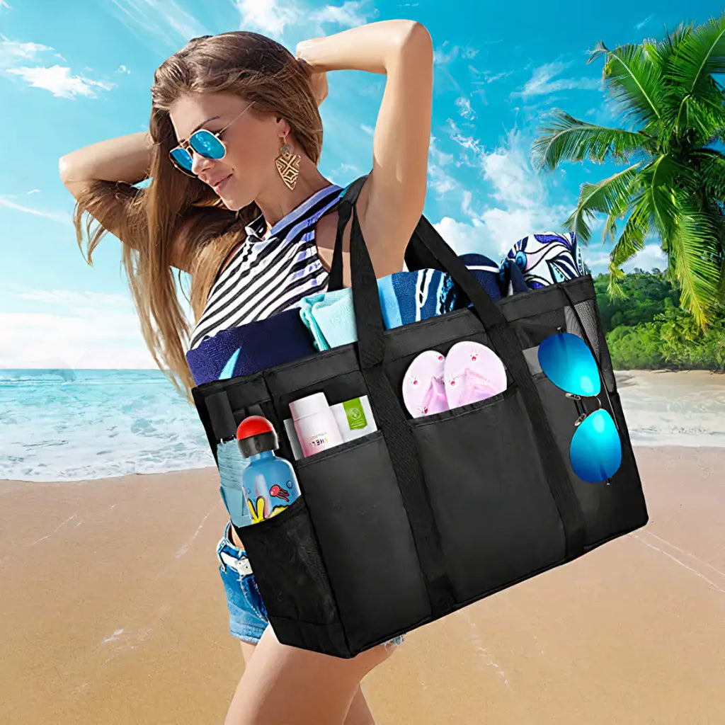 Summer Vibes | Bolsa de Playa Ligera y Espaciosa