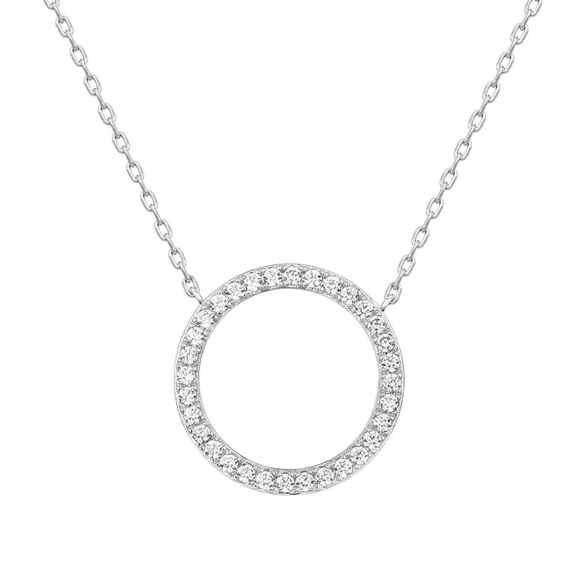 Círculo Eterno | Collar con Colgante Circular