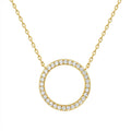 Círculo Eterno | Collar con Colgante Circular