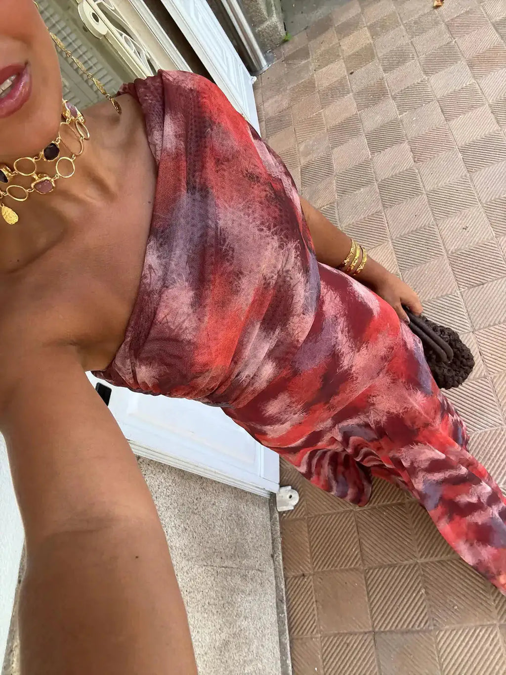 Toledo | Vestido Maxi de un Hombro en Malla