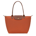 Bea | Bolso Tote Grande Plegable de Nailon, Teja