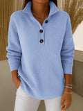 Zenaida | Jersey Polo con Cuello de Pico